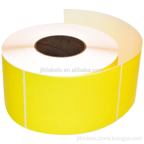 Direct Thermal Labels, 4-Inch x 6 Inch, White, Roll, Permanent Adhesive, 1000 per Roll, 4 Rolls per Carton